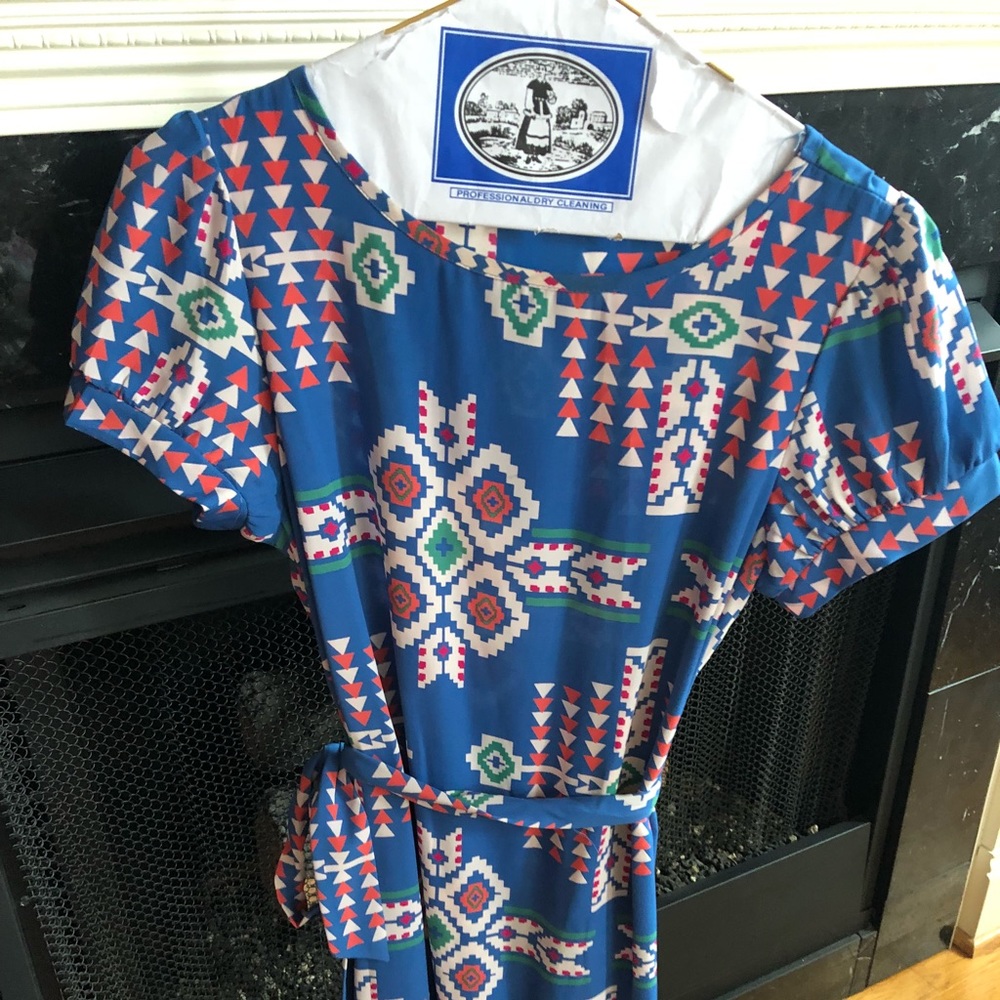 Multi colored spring dress